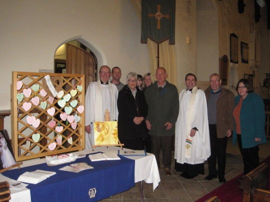 Photo of couples renewing their vows