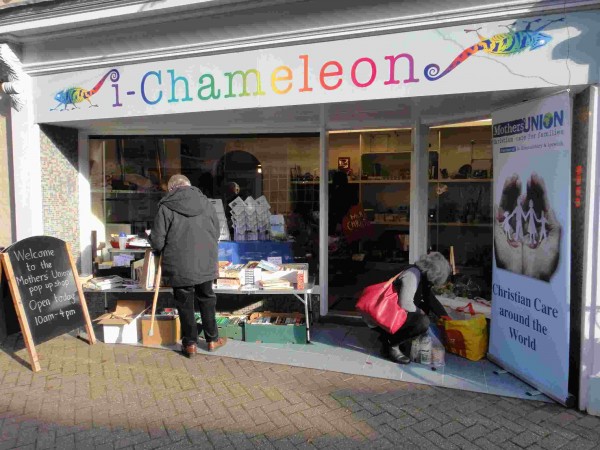 Mothers' Union Pop Up Shop in Halesworth