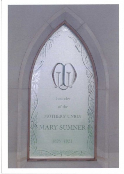 Mary Sumner window