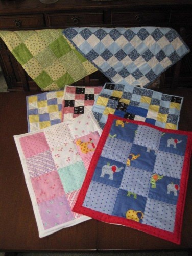 Photo of quilts for premature babies